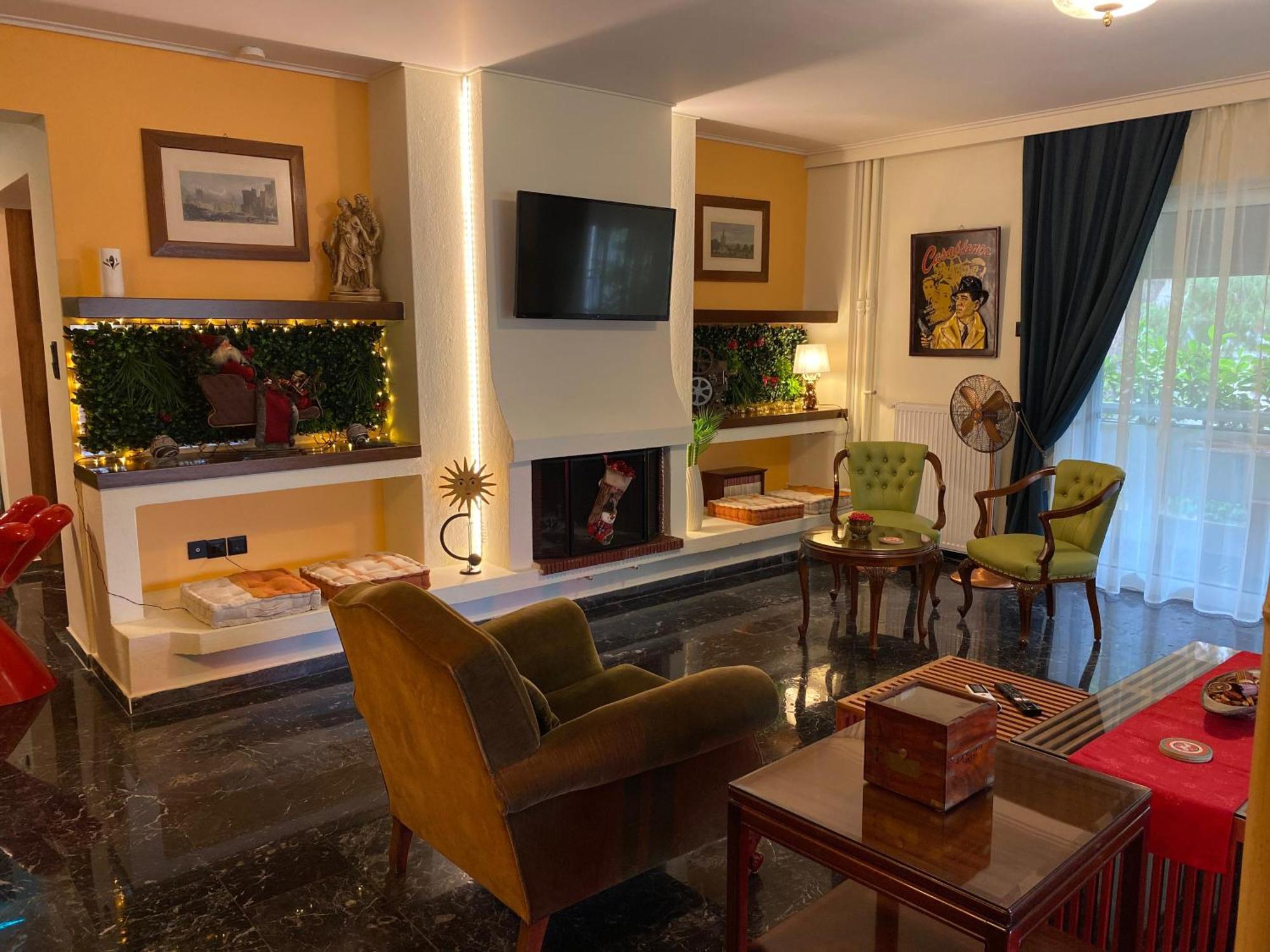 Apartmán Sarakin'S Mansion Luxury Retreat Atény Exteriér fotografie